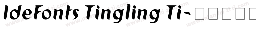 IdeFonts Tingling Ti字体转换